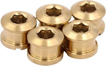 Pride Vortex Titanium Short bolt kit - Gold