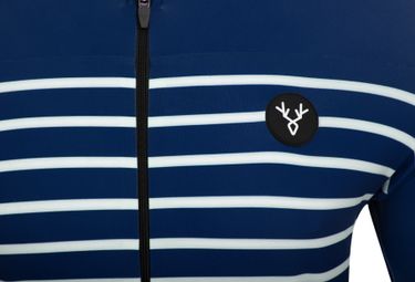 Maillot Manches Courtes LeBram Ventoux Marine Coupe Ajustée — vue 4