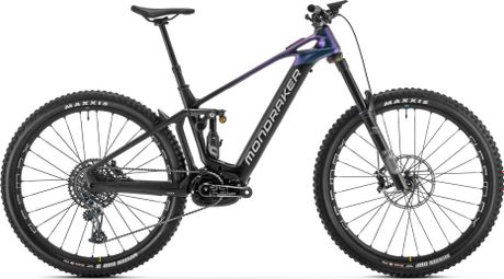 Mondraker Crafty Carbon XR GX/X01 Eagle 12V 750 Wh 29'' Polaris Bicicleta eléctrica de montaña con suspensión integral Negro Violeta 2024