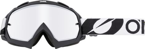 O'Neal B-10 TwoFace Mask nero / schermo a specchio
