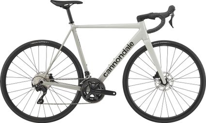 Cannondale CAAD14 3 racefiets met Shimano 105 12-speed en 700 mm stuur, wit/grijs