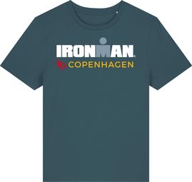 Women's Ironman Copenhagen Turquoise Blue Short Sleeve T-Shirt