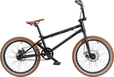 Vélo BMX alu BLACK JACK DISC AL noir 20 pouces 10 kg