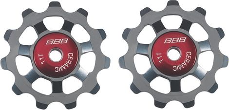 BBB Pair of ALUBOYS Rollers C ramic 9-10-11 Speeds