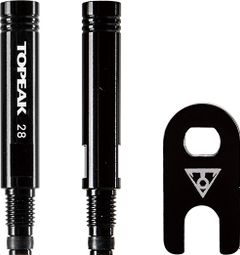 Topeak Pair of Valve Extender - 28mm 