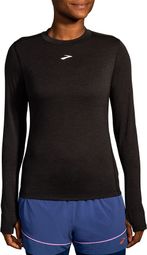 Maillot manches longues Brooks High Point Long Sleeve Noir Femme