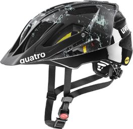 Casque VTT Uvex Quatro cc Mips Noir/Blanc