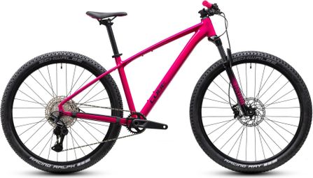 Bicicleta de montaña Cube Reaction Pro Shimano 12V 29'' Rosa fucsia 2027