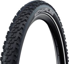 Pneu Schwalbe Smart Sam 27.5'' Tubetype Rigide Double Defense Race Guard Addix E-Bike E-50 Noir Réfléchissant
