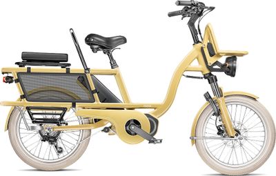 Vélo Cargo GAYA  L'Incroyable Le Court  Moka  pack adulte