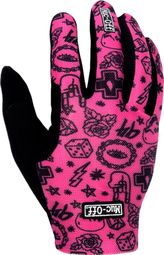 Muc-Off Lichtgewicht MTB Lange Handschoenen Roze
