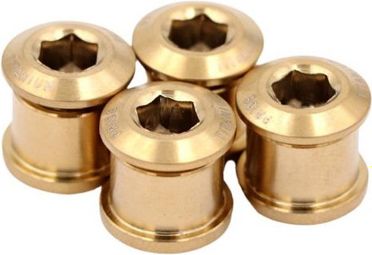 Pride Vortex Titanium Large bolt kit - Gold