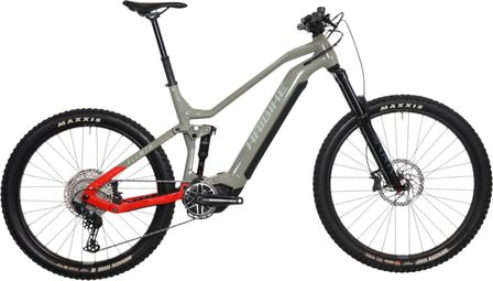 VTT Électrique Tout-Suspendu Haibike AllMtn 4 Shimano SLX 12V 720 Wh 29''/27.5'' Vert Kaki/Rouge - Produit Reconditionné