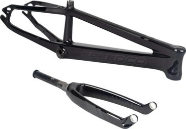 Kit Cadre Speedco Velox Evo Junior Noir Brillant