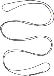 Black Diamond Dynex-Schlinge 180 Cm/10 Mm Grau