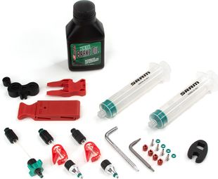 Kit di spurgo Sram Mineral V2 (olio minerale incluso) per freni DB8/Maven