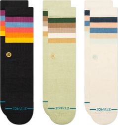 Stance Maliboo Crew Socks Multi (Pack of 3 Pairs)