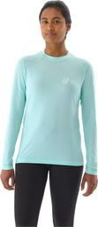 Compressport Performance LangarmshirtDamen Hellblau