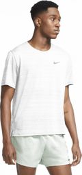 Camiseta Nike Dri-Fit Miler manga corta blanco