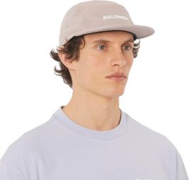 Casquette Salomon Logo 5 Panel Marron