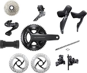 Groupe Shimano Ultegra Di2 R8170 2x12V | 50/34 Dents | 11-30 Dents (Avec Partie Électrique)