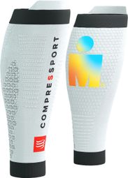 Compressport R2 3.0 IronMan Mouwen Wit Zonsopgang