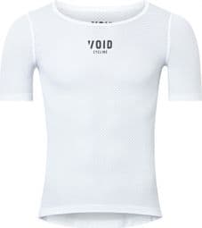Void Mesh White Unisex Short Sleeve Under Shirt