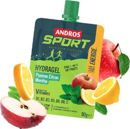 Gel énergétique Andros Sport Hydragel Energie Pomme/Citron/Menthe - 90g