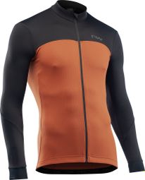 Maillot Manches Longues Northwave Force 2 Orange/Noir