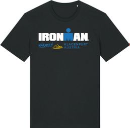 Camiseta negra de manga corta para hombre Ironman Austria