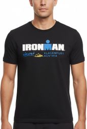 Ironman Oostenrijk Zwart Heren T-Shirt met Korte Mouwen