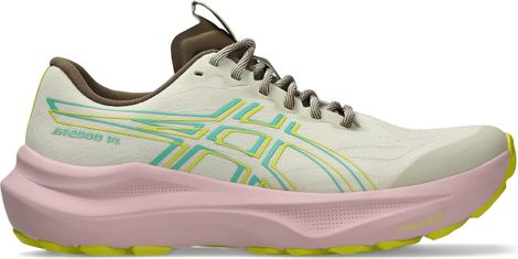 Asics GT-2000 14 TR Running Shoes for Women in Beige/Pink/Green