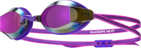 Tyr Blackops 140 EV Pink Mirrored Women's Swimming Goggles