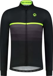 Maillot Manches Longues Velo Rogelli Hero ll - Homme - Jaune/Noir