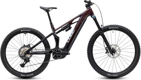 VTT Électrique Tout-Suspendu Cube Stereo Hybrid One77 HPC SLX 800 Shimano 12V 800 Wh Bosch 120 Nm 29/27.5'' Rouge/Noir 2027