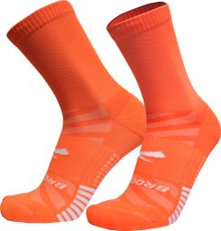 Calcetines Brooks Ghost Lite Crew Naranja