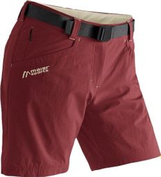 Maier Sports Lulaka Short Regular Rood Beige