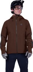 Fox Defend 3L Water Long Sleeve Jacket Brown
