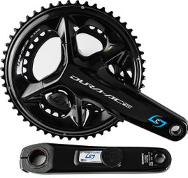 Tretlager Leistungsmesser Stages Cycling Stages Power LR Shimano Dura-Ace R9200 54-40T Schwarz
