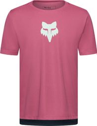 Fox Ranger Fox Head Junior roze korte mouwen shirt voor kinderen