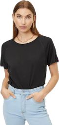 T-Shirt Manches Courtes Femme Smartwool Active Ultralite Noir XS
