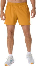 Asics Core 5-Inch Shorts for Men in Orange