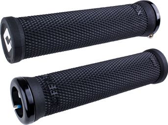 Pair of Odi Ruffian V2.1 Grips 135 mm Black / White