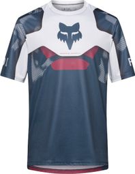 Fox Ranger Tactile T-shirt met korte mouwen, blauw/wit/rood, heren