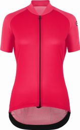 Maillot Assos GT C2 Evo de manga corta para mujer Rojo