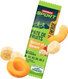 Pâte de Fruit Andros Sport Energie Apricot/Banana 30g