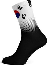 Paire de Chaussettes - South Korea Black Flag Socks - Corée du Sud