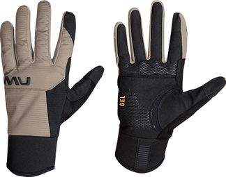 Lange Handschuhe Northwave Fast Gel Beige/Schwarz