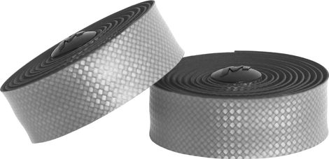 Massi Carbon Gel Elite Silver Handlebar Tape