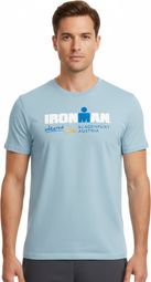 T-Shirt Manches Courtes Ironman Austria Bleu Ciel Homme